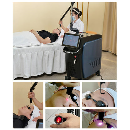 Carbon Peeling Laser Machine Q Switch ND YAG Tattoo Removal Pigmentation Removal Beauty Equipment