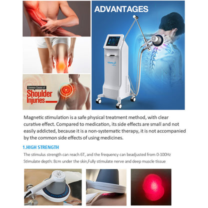 Magnetic Physiotherapy Device Non-Invasive Treatment for Muscle & Joint Pain