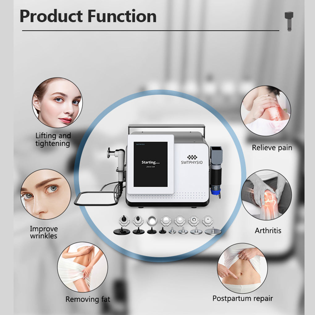 Shockwave Body Therapy Device for Pain Relief Cellulite Reduction & Skin Firming