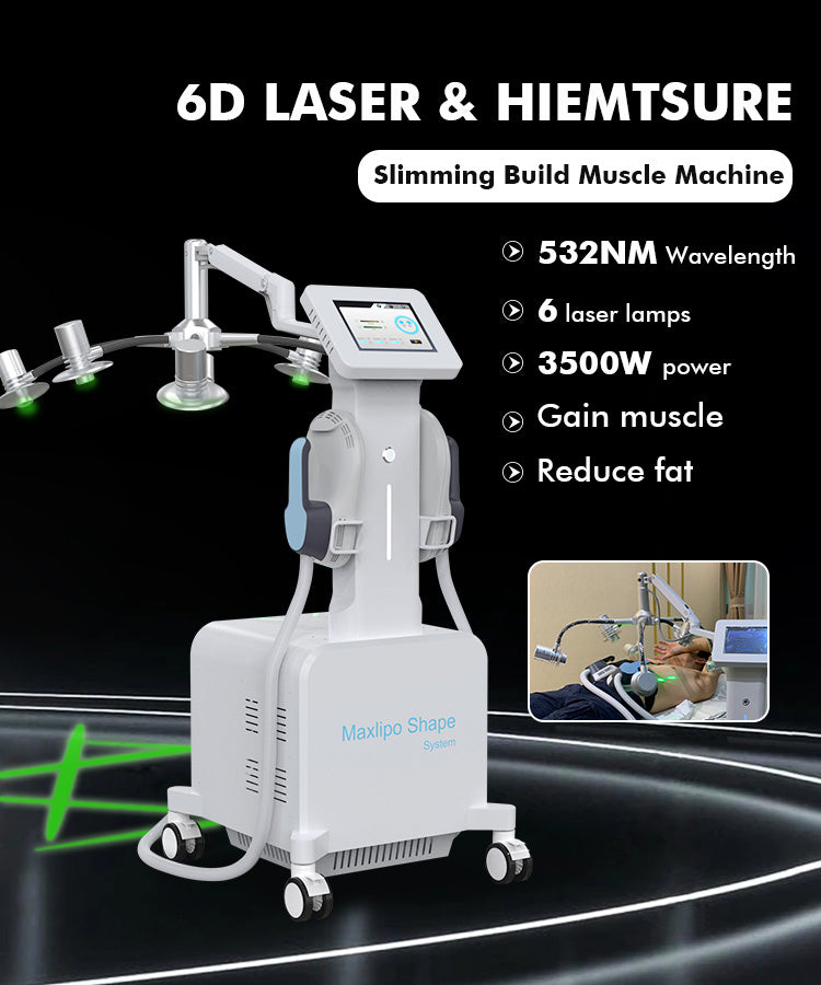 6D Laser & Magnetic Slimming System for Effective Body Shaping
