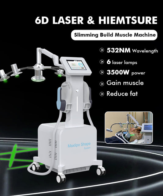 6D Laser & Magnetic Slimming System for Effective Body Shaping