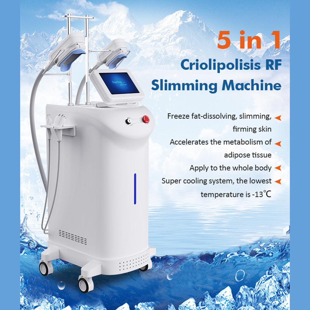 Cryolipolysis Fat Freezing + Cavitation Vela Vacuum RF Machine for Full Body Slimming Distributor Price
