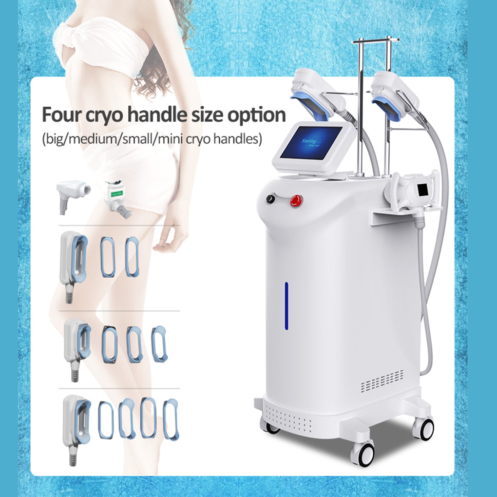 Cryolipolysis Fat Freezing + Cavitation Vela Vacuum RF Machine for Full Body Slimming Distributor Price