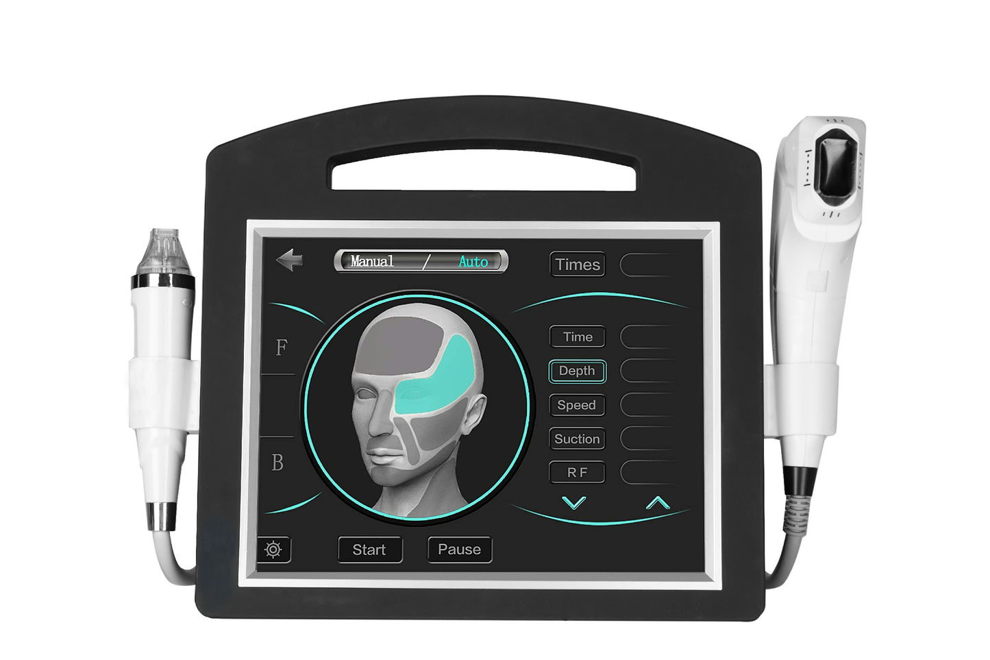 4D Gold RF Microneedling Device for Skin Tightening and Rejuvenation