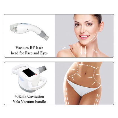 5-in-1 Vela Shape Body Contouring System with RF Roller Cavitation Weight Loss Device