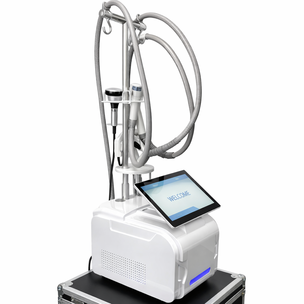 Vacuum Roller Body Contouring Device 40K Cavitation Cellulite Reduction Weight Loss Machine