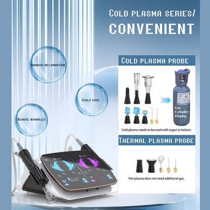 2-in-1 Cold Plasma + Hot Plasma Beauty Device for Skin Tightening & Anti Aging