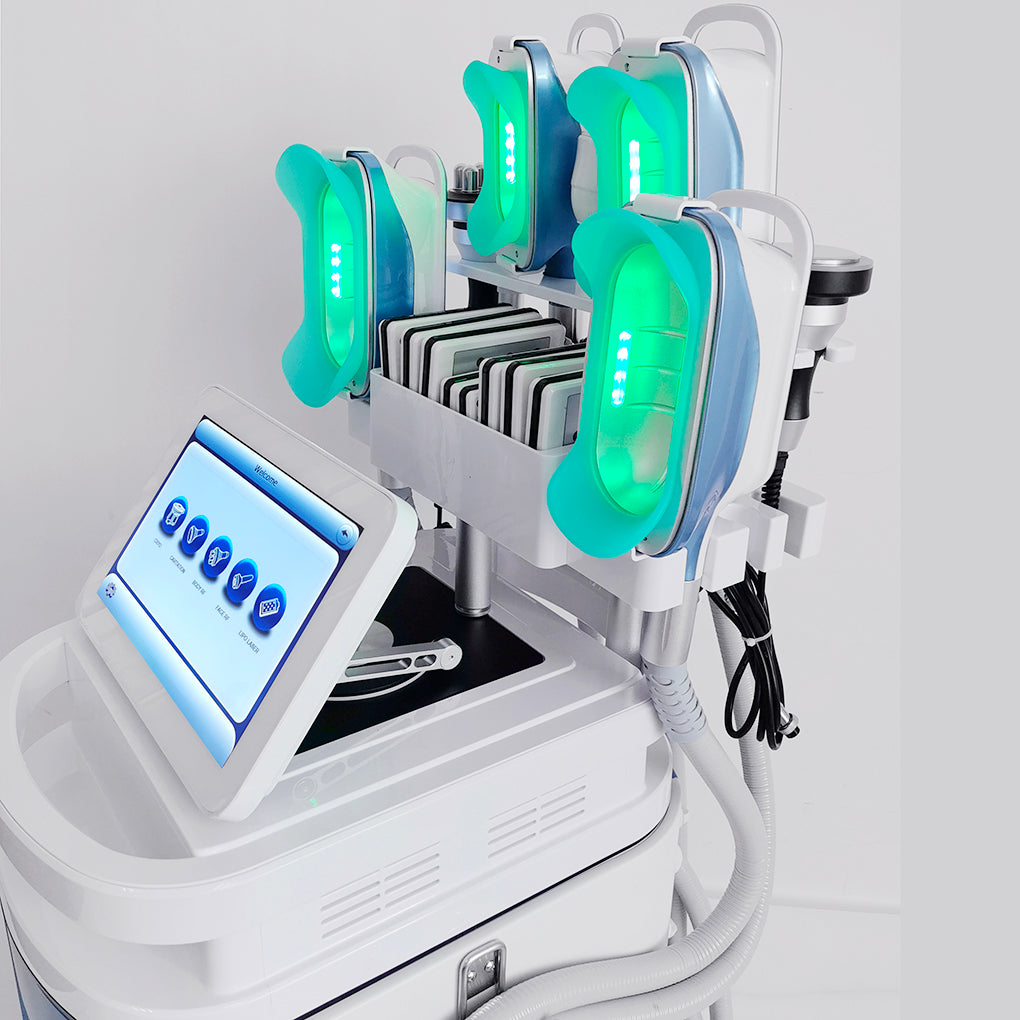 4 in 1 Body Contouring Machine with 360 Cryolipolysis Vacuum Sculpt RF 40K Cavitation Factory Direct