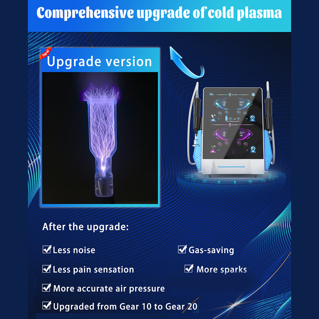 Cold Plasma Skin Rejuvenation Machine for Wrinkle Removal & Collagen Stimulation
