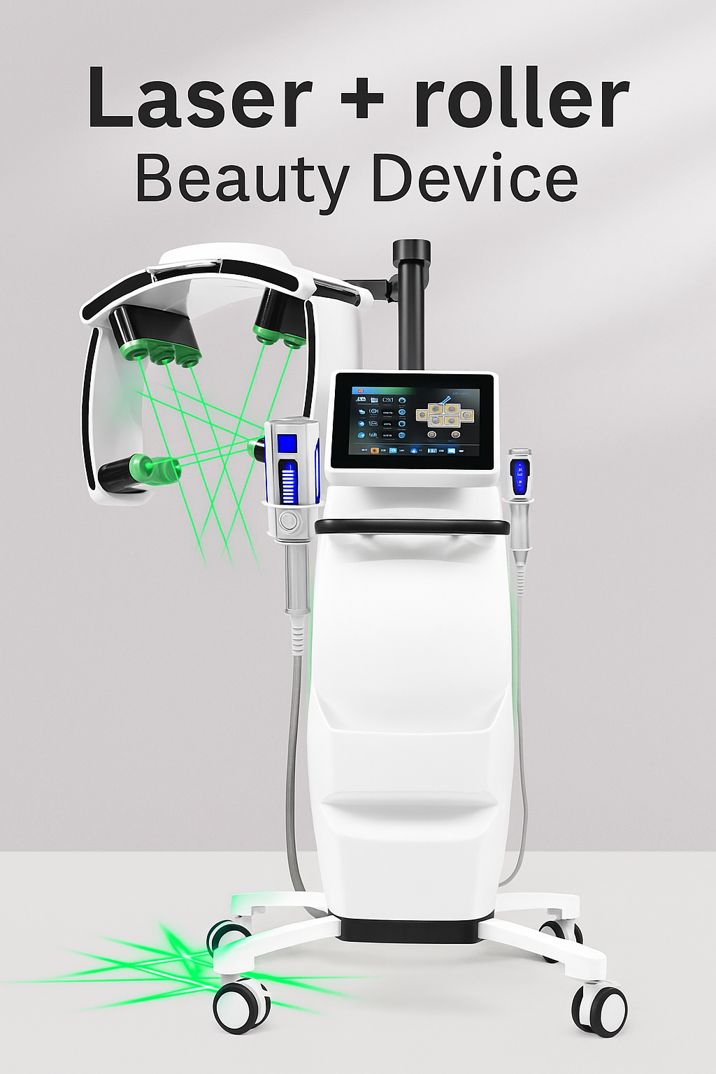 Professional Laser Roller Beauty Machine for Deep Skin Therapy and Firming