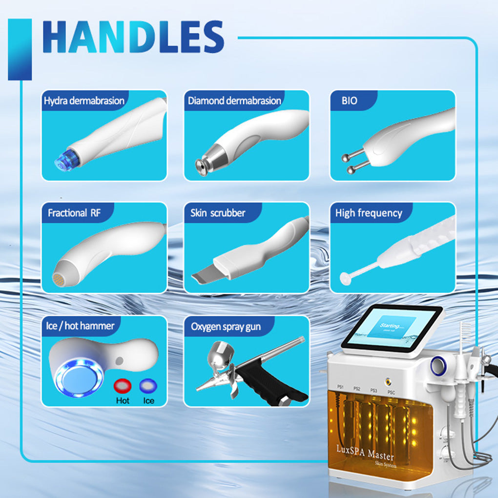 Beauty Equipment Supplier Hydrodermabrasion Spa Machine Oil Control & Skin Renewal Treatments