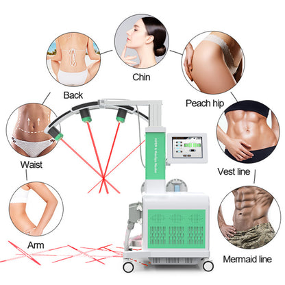 Salon HIEMT Muscle Sculpting Machine with Cold Laser Lipolysis for Weight Loss