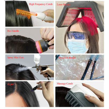 Multi-Functional Hair Loss Treatment Machine Beauty Salon Laser Therapy for Thinning Hair