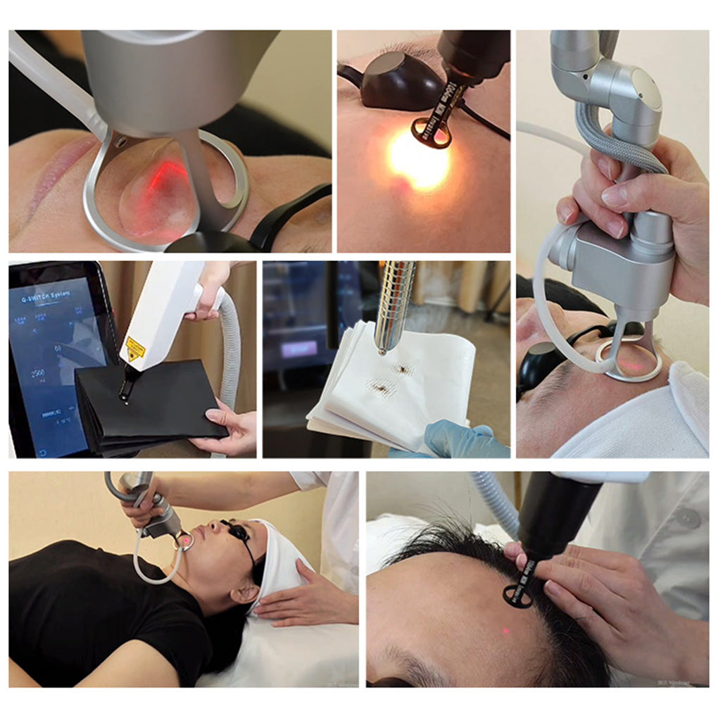 Professional CO2 Laser Skin Resurfacing & Q-Switch Tattoo Removal System 2 in 1 for Beauty Salon