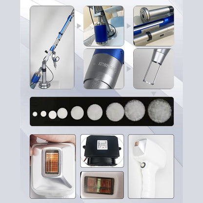 ND YAG Q Switched Laser Machine for Tattoo Removal Carbon Peeling Skin Brightening Treatment