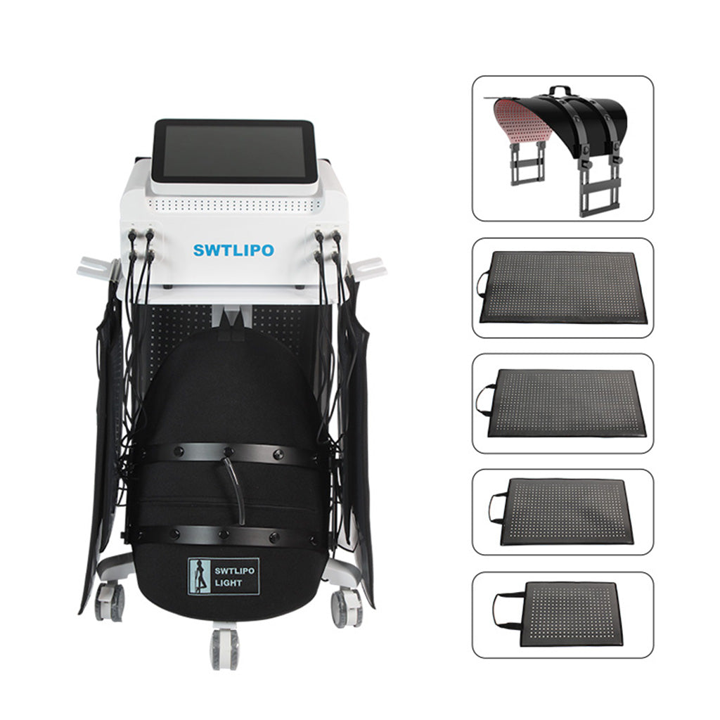 635nm & 940nm Lipo Laser Body Slimming Machine Infrared Fat Reduction Therapy System
