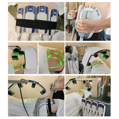 EMS Slimming Machine with Lipolysis Laser and Cryo Plate for Fat Loss Treatment