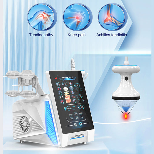 Focused Shockwave Therapy Device for Deep Tissue Treatment Sports Injury Rehabilitation Machine