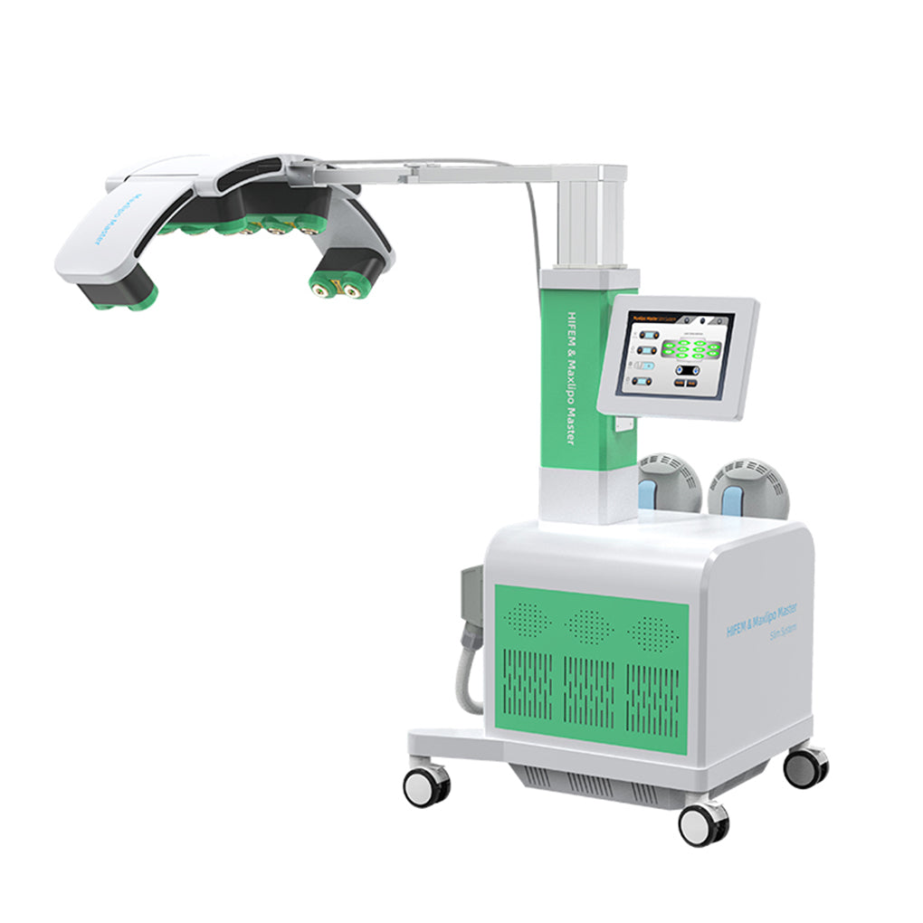 Salon HIEMT Muscle Sculpting Machine with Cold Laser Lipolysis for Weight Loss