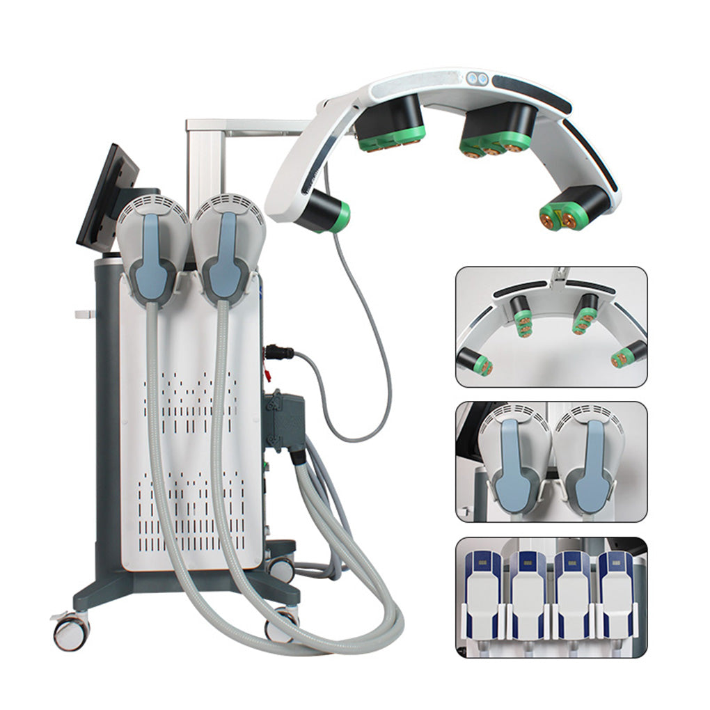 EMS Slimming Machine with Lipolysis Laser and Cryo Plate for Fat Loss Treatment