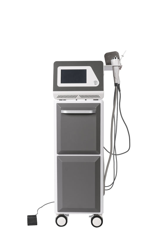 Gold Radio Frequency Beauty Device for Advanced Skin Tightening and Firming