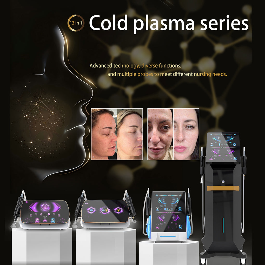2-in-1 Cold Plasma + Hot Plasma Beauty Device for Skin Tightening & Anti Aging