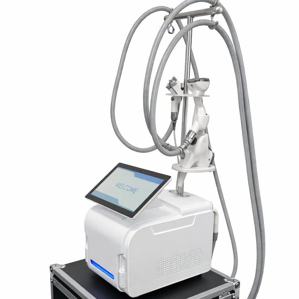 Vacuum Roller Body Contouring Device 40K Cavitation Cellulite Reduction Weight Loss Machine