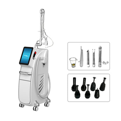 Professional CO2 Laser Skin Resurfacing & Q-Switch Tattoo Removal System 2 in 1 for Beauty Salon