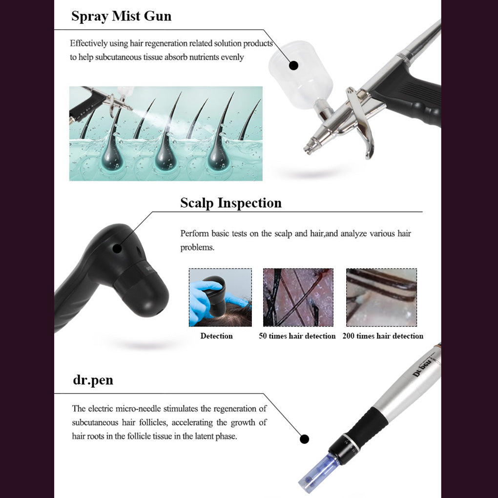 Multi-Functional Hair Loss Treatment Machine Beauty Salon Laser Therapy for Thinning Hair