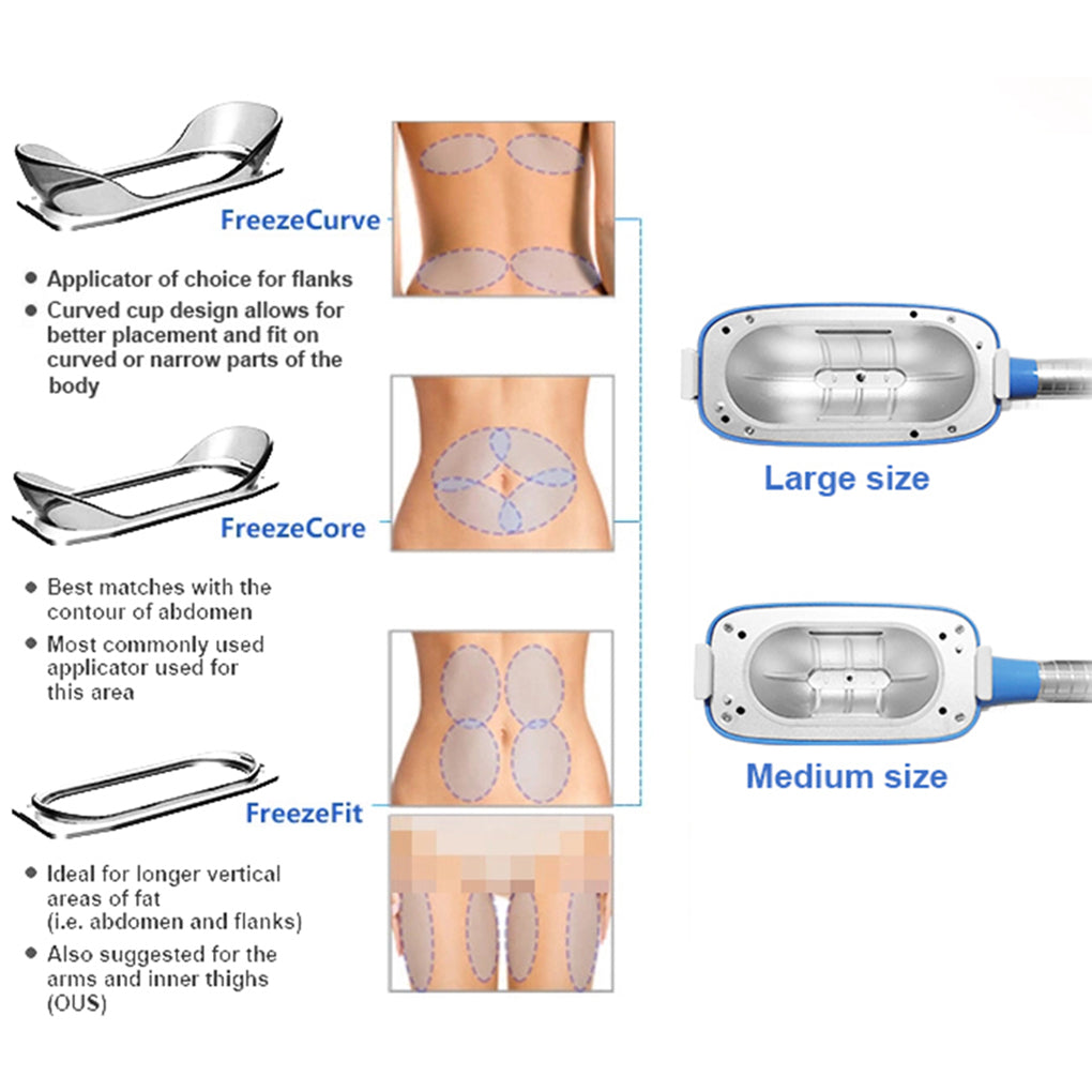 Factory Direct Cryolipolysis Machine 360 Cooling Non-Invasive Fat Loss for Salon Business