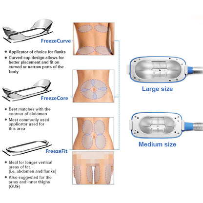 Factory Direct Cryolipolysis Machine 360 Cooling Non-Invasive Fat Loss for Salon Business