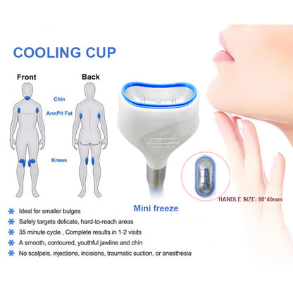 Factory Direct Cryolipolysis Machine 360 Cooling Non-Invasive Fat Loss for Salon Business