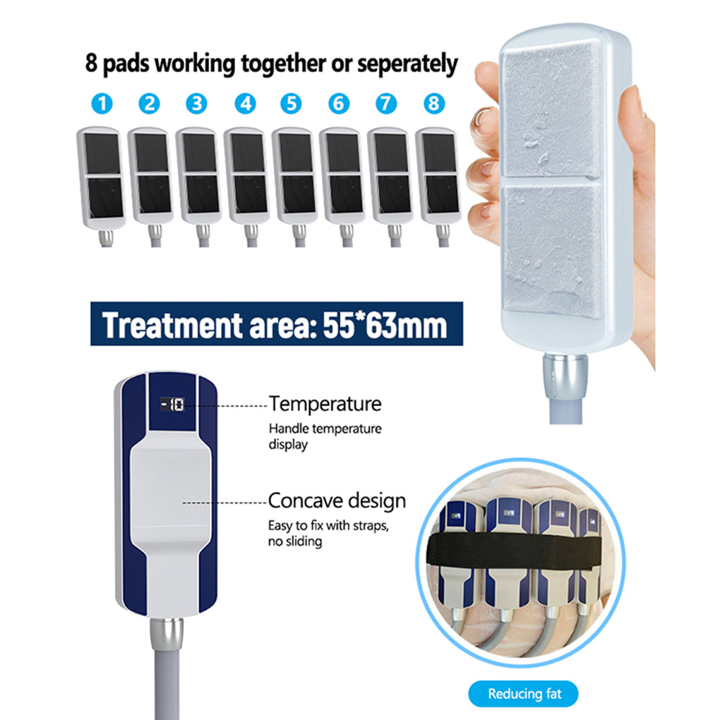 EMS Cryolipolysis Fat Freezing System for Body Shaping & Weight Loss Treatments