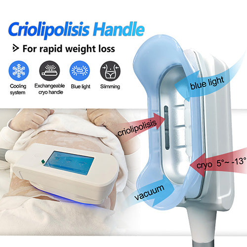 360° Cryolipolysis Body Slimming + RF Contouring Device for Beauty Clinics