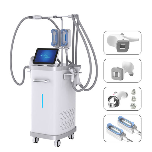 360° Cryolipolysis Body Slimming + RF Contouring Device for Beauty Clinics