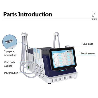 Cryolipolysis Body Sculpting Machine with EMS Technology for Slimming Clinics