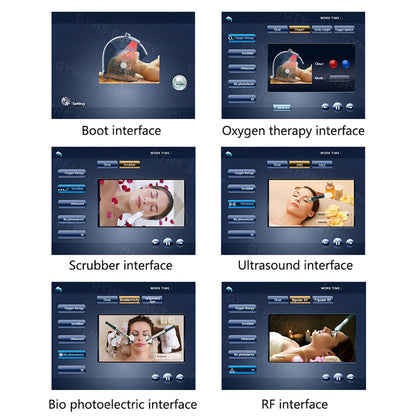 Manufacture Sales Advanced Spa Facial Machine Pore Refining Brightening & Anti-Aging Treatment