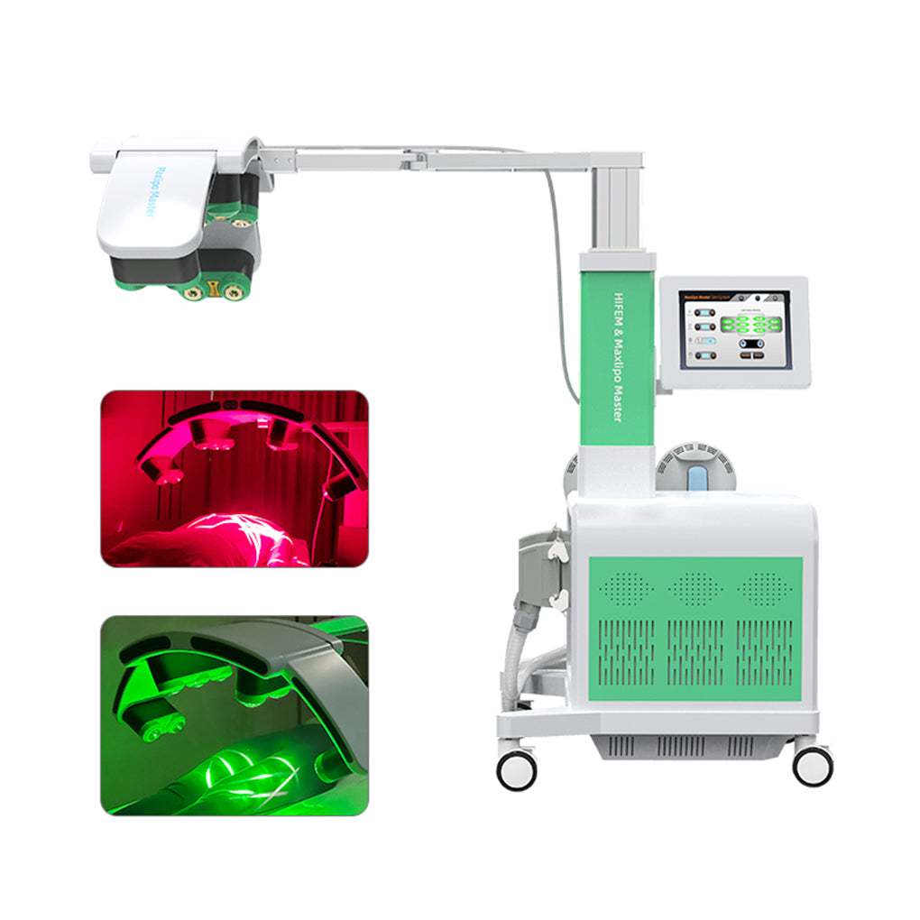 Salon HIEMT Muscle Sculpting Machine with Cold Laser Lipolysis for Weight Loss