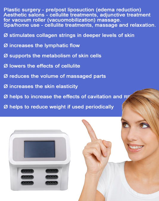 Advanced Air Compression Slimming System for Body Sculpting and Skin Firming