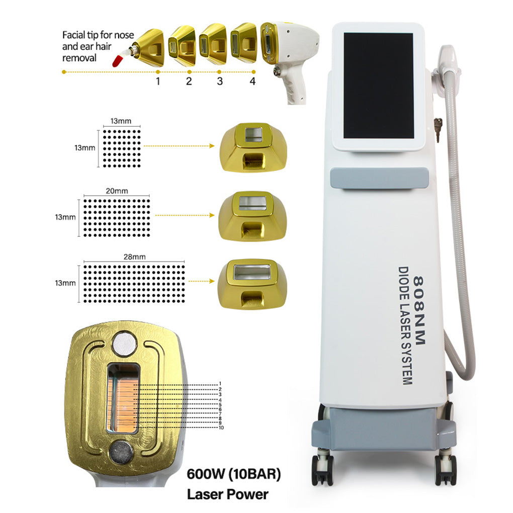 Advanced Diode Laser Hair Removal System for Beauty Clinics and Med Spas Ice Hair Removal Machine