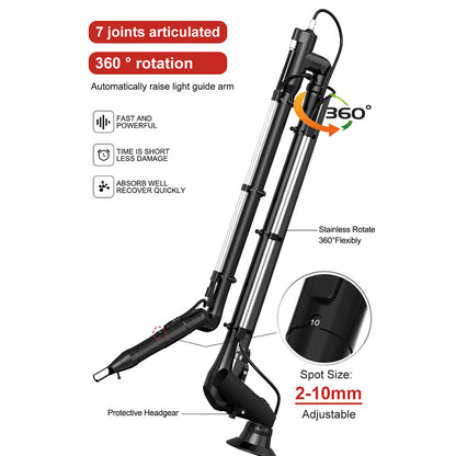 ND YAG Q Switch Laser Tattoo Removal Machine Carbon Laser Peel Skin Whitening Beauty Device