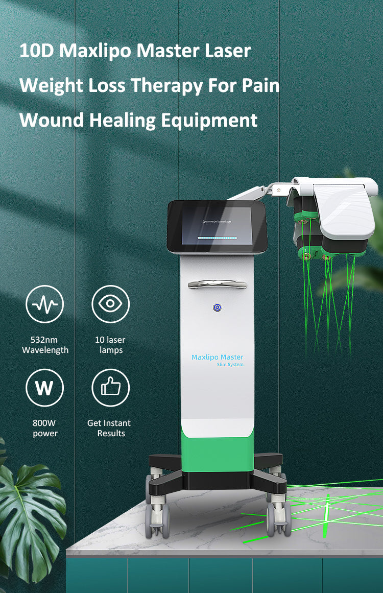 10D Laser Slimming Device for Rapid Fat Reduction and Body Sculpting