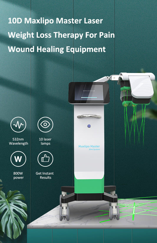 10D Laser Slimming Device for Rapid Fat Reduction and Body Sculpting