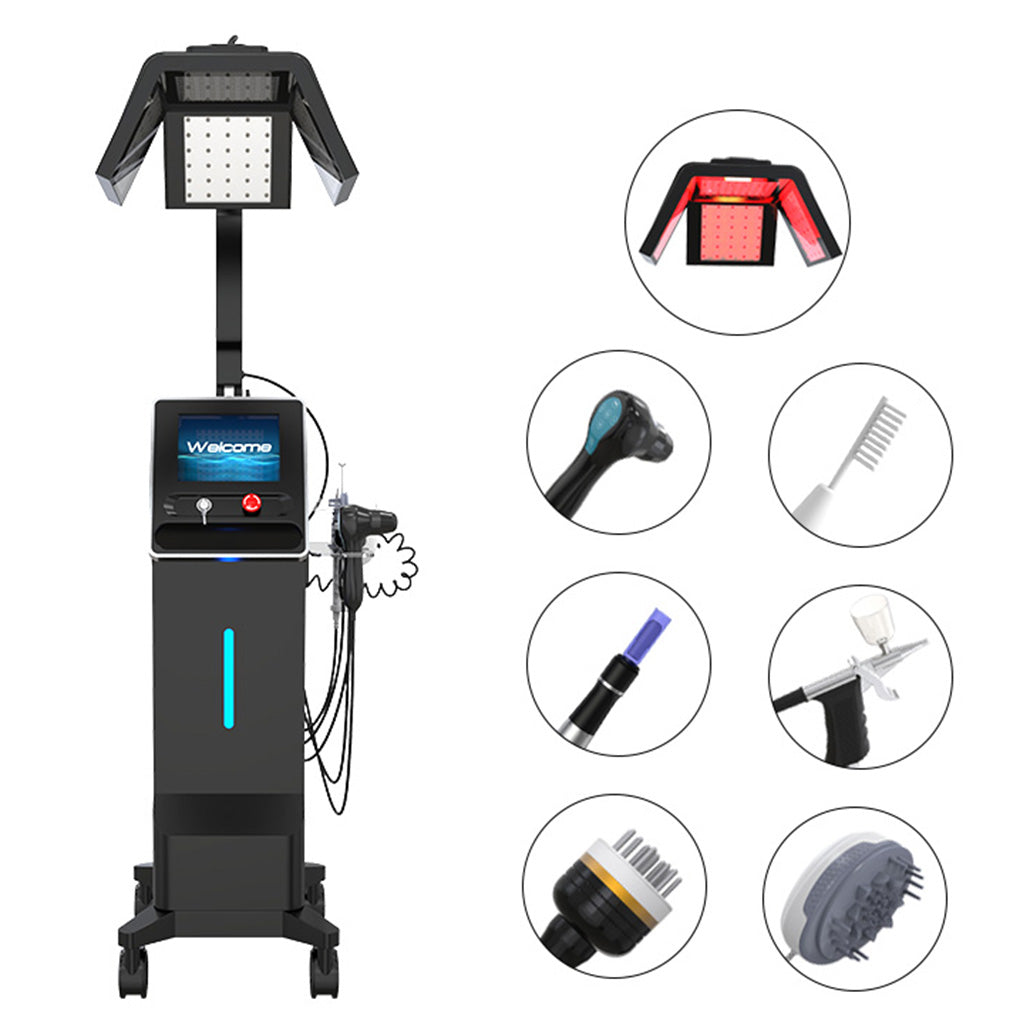 Multi-Functional Hair Loss Treatment Machine Beauty Salon Laser Therapy for Thinning Hair
