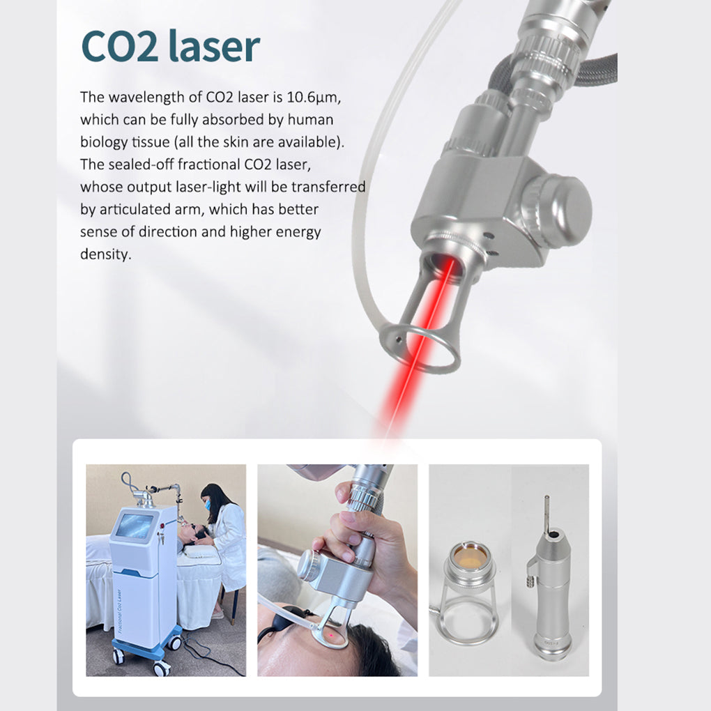 Fractional CO₂ Laser System for Multi Function Aesthetic Treatments Skin Rejuvenation and Pigmentation Correction