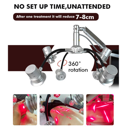Laser Lipo Machine with Magnetic Therapy for Pain Relief and Body Shaping Treatment
