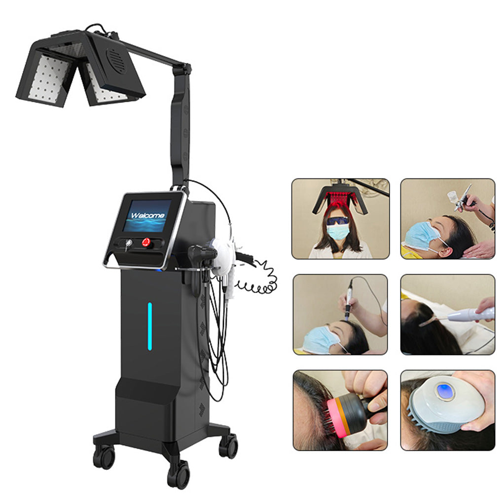 Multi-Functional Hair Loss Treatment Machine Beauty Salon Laser Therapy for Thinning Hair