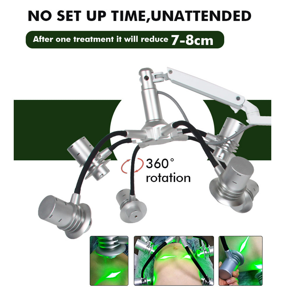 HIEMT Fat Burning Machine with Lipolysis Laser for Abdomen Waist Buttocks Sculpting