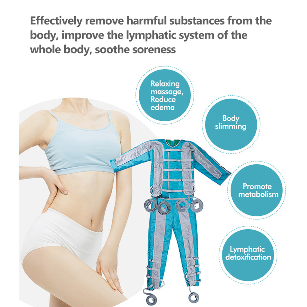 Pressotherapy Lymphatic Drainage Machine for Body Slimming & Cellulite Reduction
