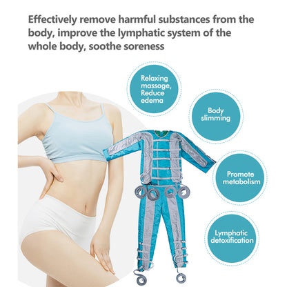 Pressotherapy Lymphatic Drainage Machine for Body Slimming & Cellulite Reduction
